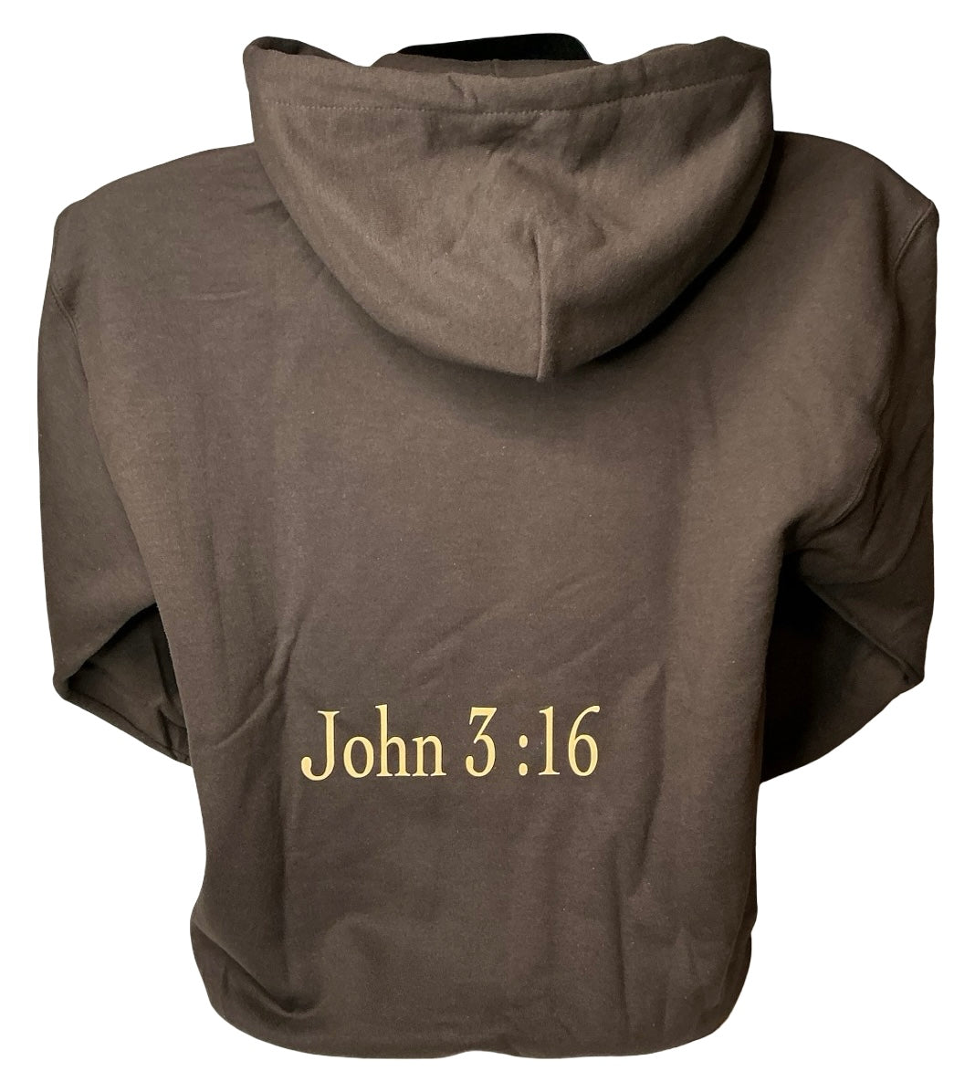 Believing Brown Hoodie 3:16