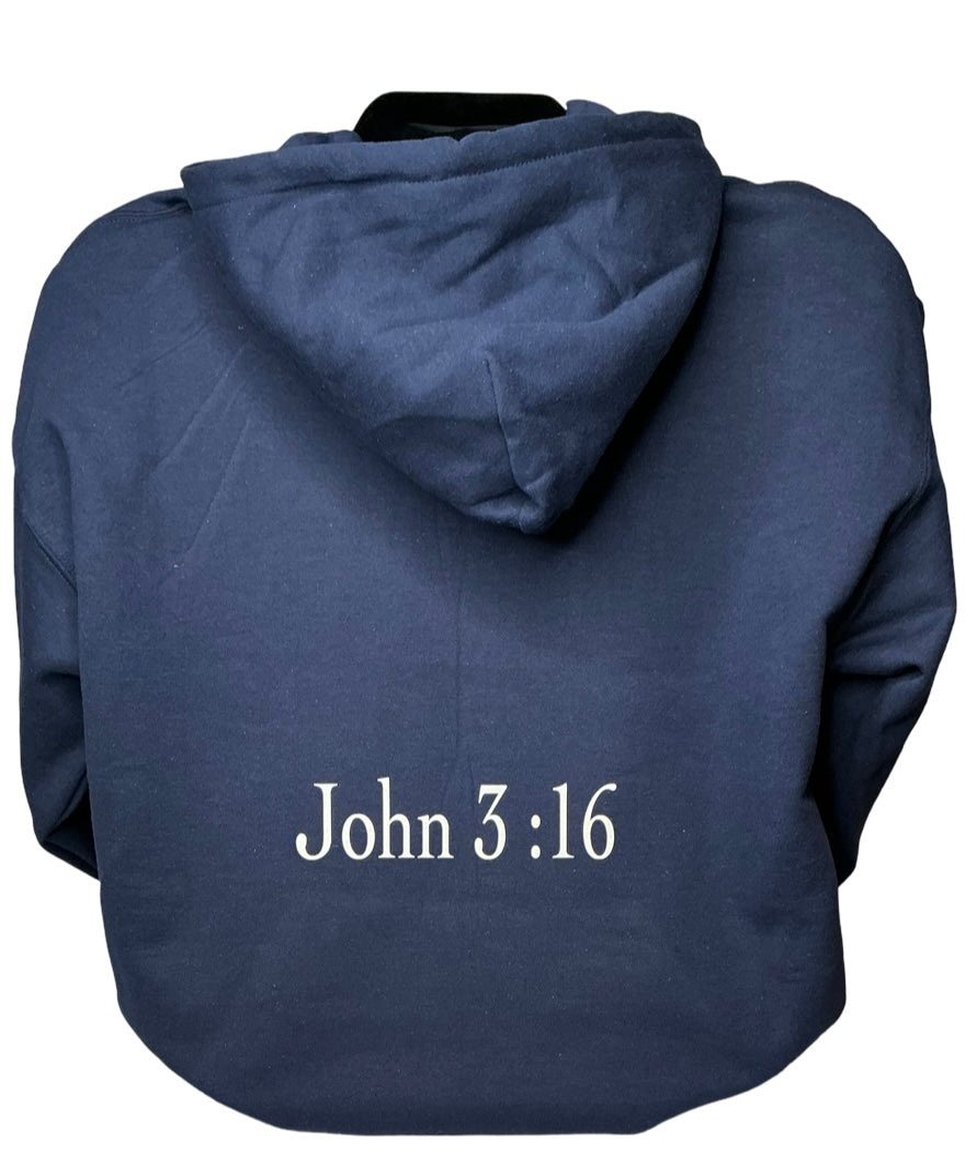 On the Water Navy Hoodie